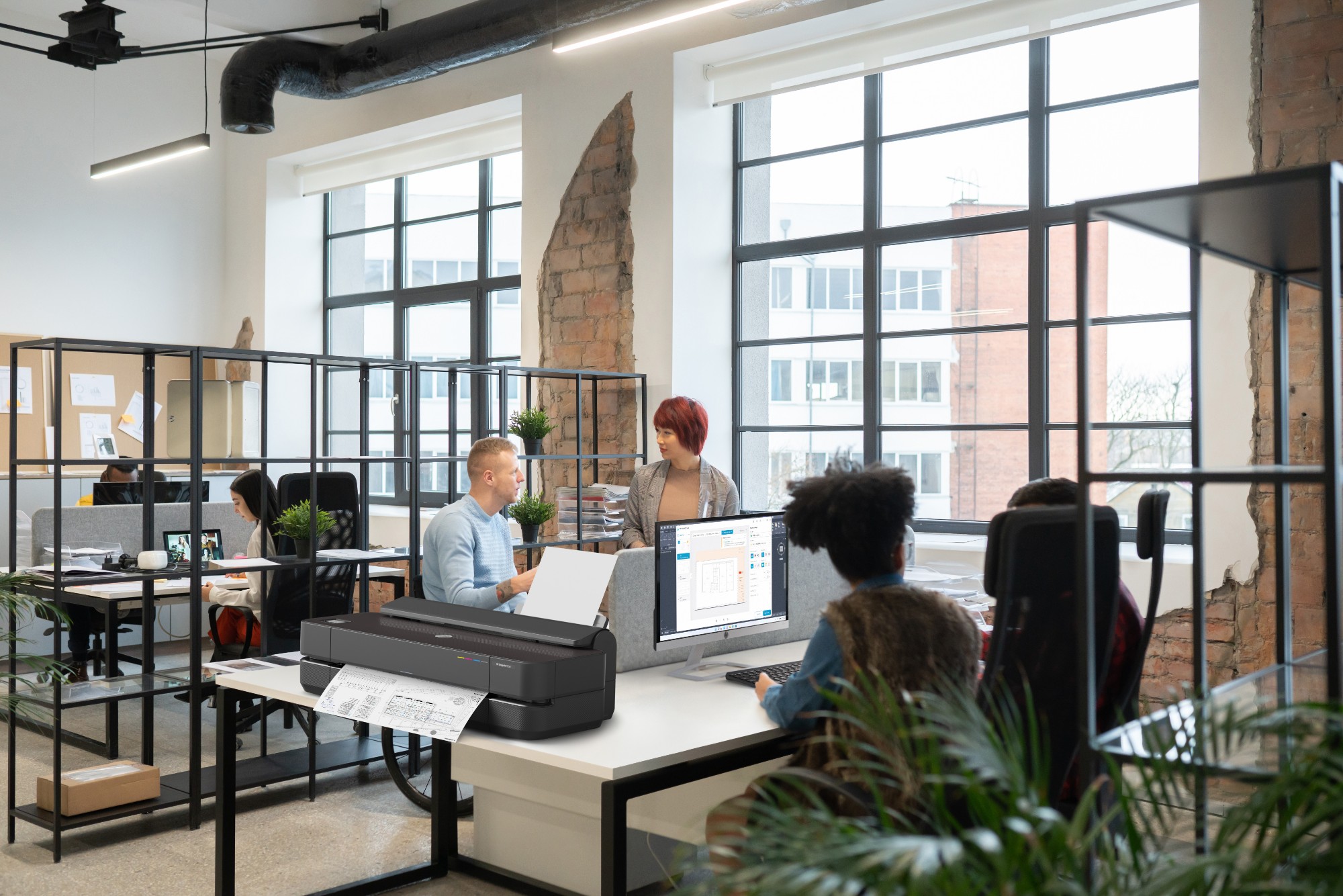 HP DesignJet T870 24-in Printer large format printer 2400 x 1200 DPI Ethernet LAN