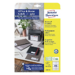 Avery 3666-10 self-adhesive label Rectangle Permanent White 650 pc(s)