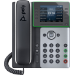 POLY Edge E320 IP phone Black, Silver 8 lines