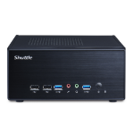 Shuttle XPС slim PC XH510G2 Zwart Intel H510 LGA 1200 (Socket H5)