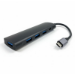 FDL USB TYPE C TO 4 PORT USB A 3.0 HUB + 1x USB-C WITH PD