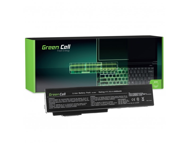 EU Product - Battery for Asus A32-M50 etc., 10.8V 4400mAh thumbnail