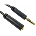 Cables Direct CDL 2m 3.5mm TRRS M-F Ext