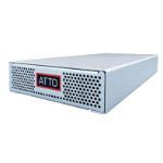 Atto TLFC-5642-D00 Thunderbolt 5 to 64Gb Fibre Channel with 2 SFP+ modules fiber optic adapter SFP+ 1 pc(s) Gray