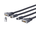 Vivolink PRODVICW7.5 DVI cable 7.5 m DVI-D Black