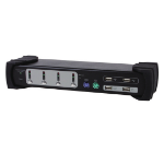 Equip Dual Monitor 4-Port Combo KVM Switch