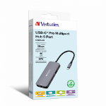 Verbatim CMH-05 USB Type-C 5000 Mbit/s Silver