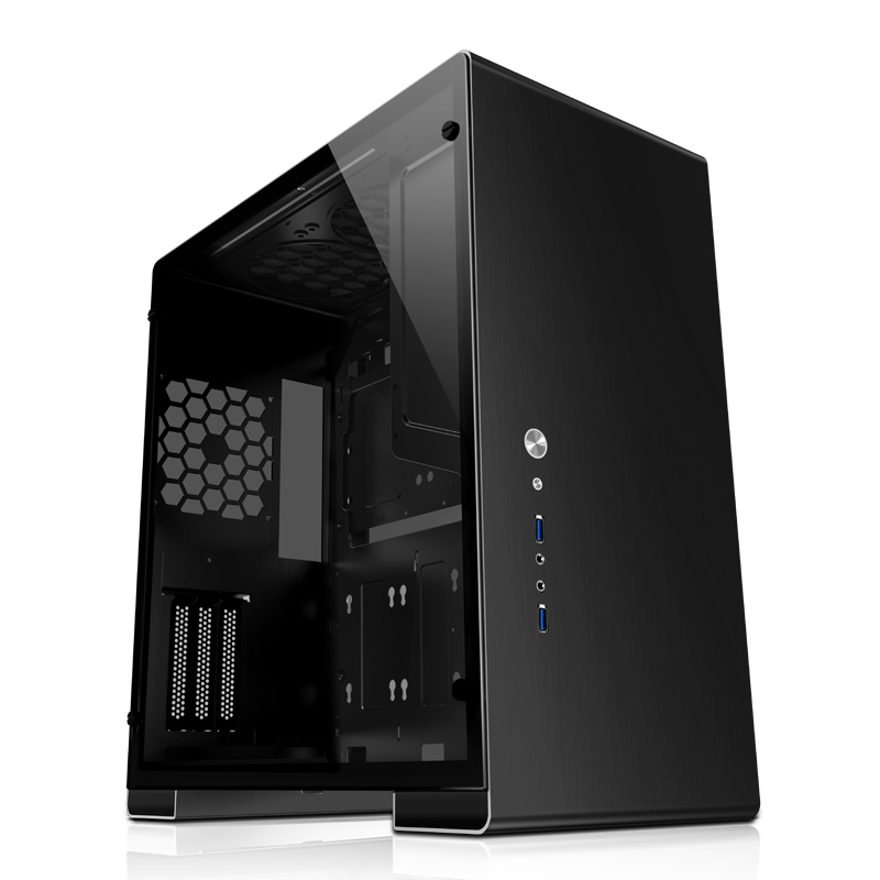 Jonsbo U5S - PC - Black - ATX - ITX - micro ATX - Aluminium -...