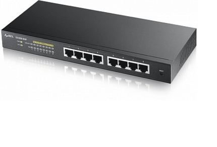 Image of Zyxel GS1900-8HP Managed L2 Gigabit Ethernet (10/100/1000) Power over