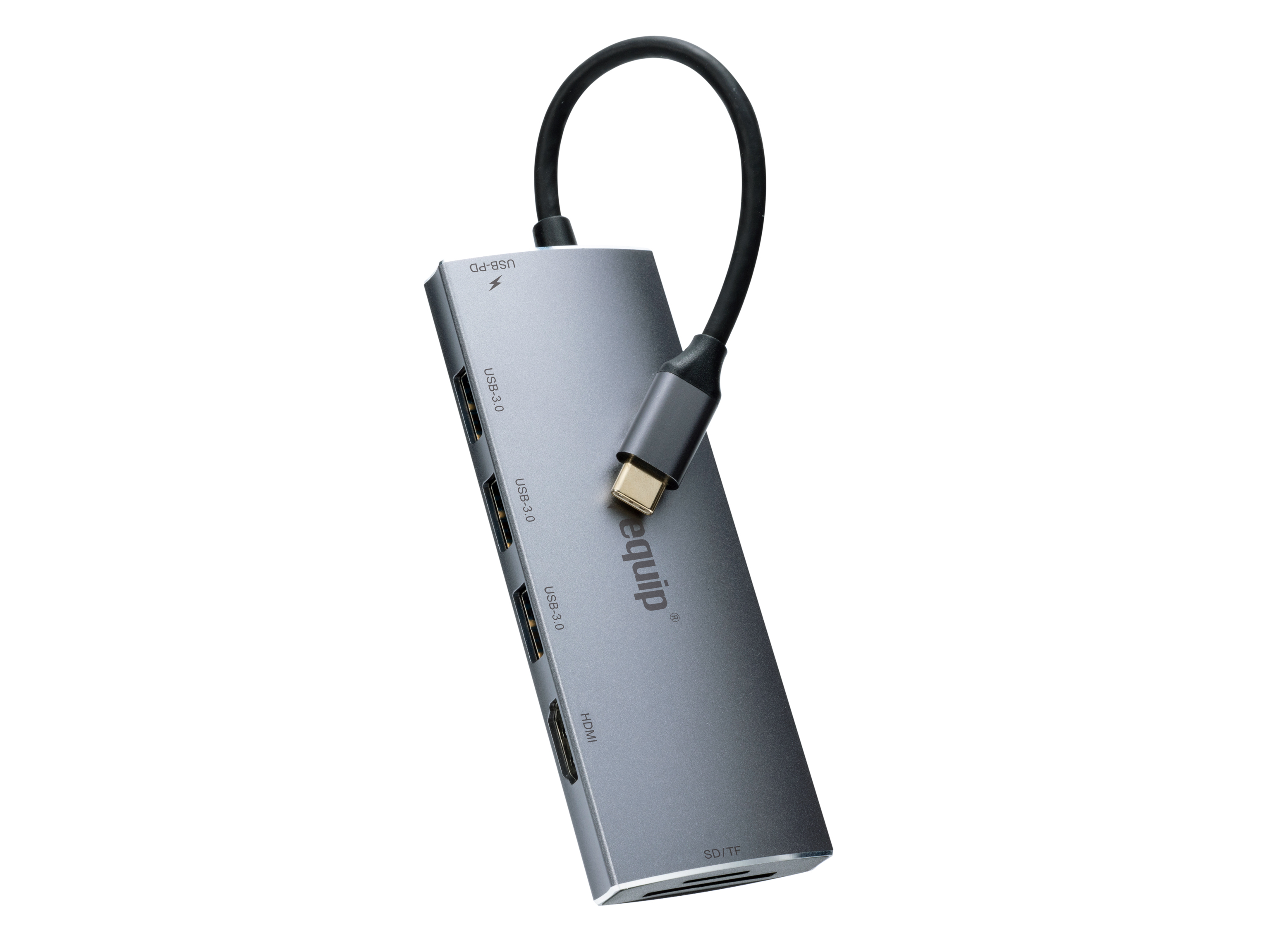 Image of Equip USB-C 7 in 1 Multifunctional Adapter