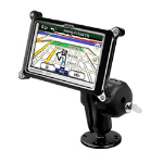 RAM Mounts Locking Drill-Down Mount for Garmin nuvi 200 Wide Series + More