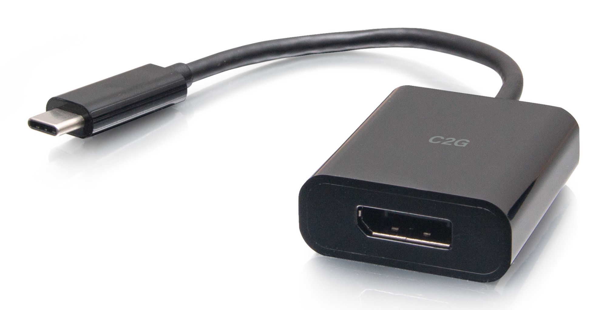 C2G USB-C® to DisplayPortTM Adapter Converter - 4K 60Hz - Black
