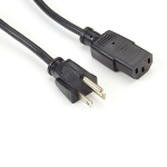 Black Box EPXR08 power cable 78.7" (2 m) NEMA 1-15P C13 coupler