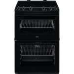 AEG 5000 Series 60cm Electric Cooker - Black