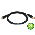 Monoprice 39915 USB cable USB 2.0 39.4" (1 m) USB A USB C Black