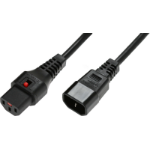 Microconnect PC1021 power cable Black 2 m C13 coupler C14 coupler  Chert Nigeria