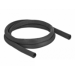 DeLOCK Woven Sleeve self-closing heat-resistant 2 m x 25 mm black