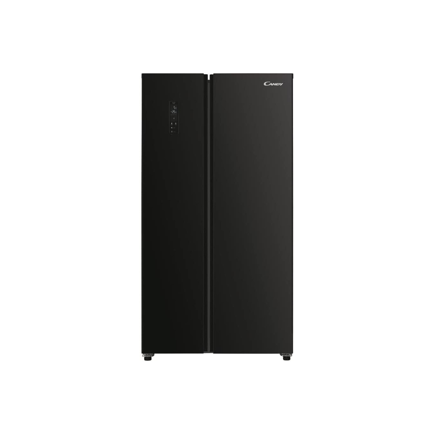 Photos - Other for Computer Candy 442 Litre Side-By-Side American Fridge Freezer - Black 34005132 