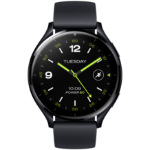 Xiaomi Watch 2 3.63 cm (1.43") AMOLED 46 mm Digital 466 x 466 pixels Touchscreen Black Wi-Fi GPS (satellite)