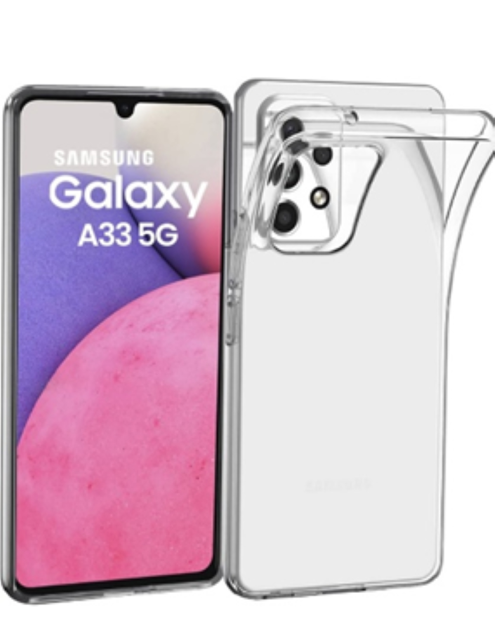 JLC Samsung A33 2022 Clear gel Case