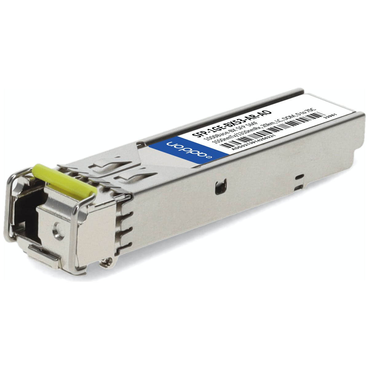 AddOn Networks SFP-1GE-BX53-AR-AO Compatible 1G SFP 20 km TAA Compliant Transceiver
