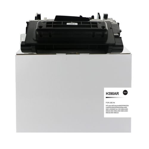 Remanufactured HP CE390A (90A) Black Toner Cartridge
