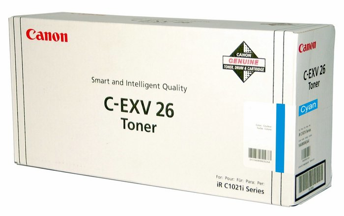 Image of Canon 1659B006/C-EXV26 Toner cartridge cyan, 6K pages/5% for Canon...