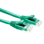 ACT Groene 2 meter U/UTP CAT5E patchkabel component level met RJ45 connectoren