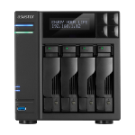 Asustor AS7004T NAS 2 GB DDR3 ADM Zwart