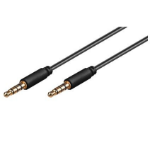 Microconnect IPOD013 audio cable 3 m 3.5mm Black