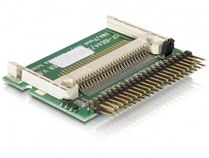 Image of DeLOCK IDE 44pin male to Compact Flash card reader