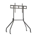 Tripp Lite DMCS5585WL Rolling TV Cart for 55” to 85” Displays, Wide Legs, Locking Casters