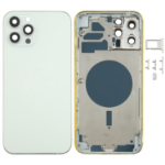 Apple EU Product - iPhone 12 Pro Max Complete Back Cover with Frame (No Logo) - White