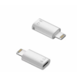 JLC LM40 Lightning (Male) to USB C Adapter - White