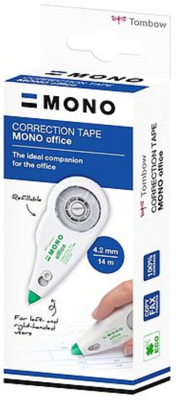 Photos - Eraser / Correction Supply Tombow CT-CXE4 correction tape refill Retractable mechanism White 
