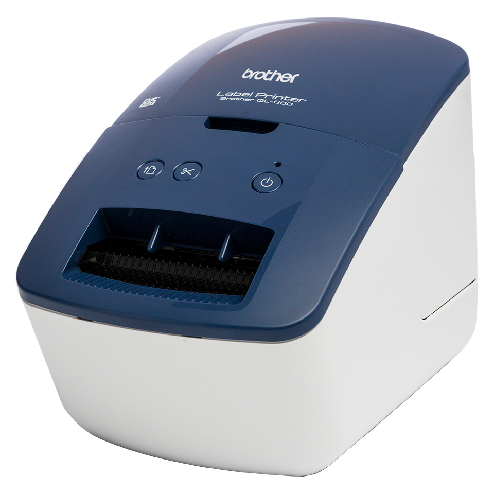 QL600B LABEL PRINTER BLUE/WHITE