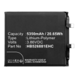 CoreParts MBXMP-BA1757 mobiele telefoon onderdeel Batterij/Accu Zwart