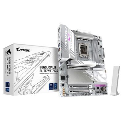 Photos - Motherboard Gigabyte B860 AORUS ELITE WIFI7 ICE Intel 1851 Socket . ATX 