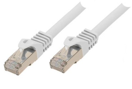 EU Product - RJ45 Patchkabel S/FTP, Cat7 LSZH 30m wei� thumbnail