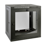 Tripp Lite SRW12UG rack cabinet 12U Wall mounted rack Black
