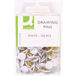 Q-CONNECT Q-CONNECT DRAWING PIN WHITE PK1200