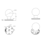 RAM Mounts RAM-E-202U-SYM1 montagekit