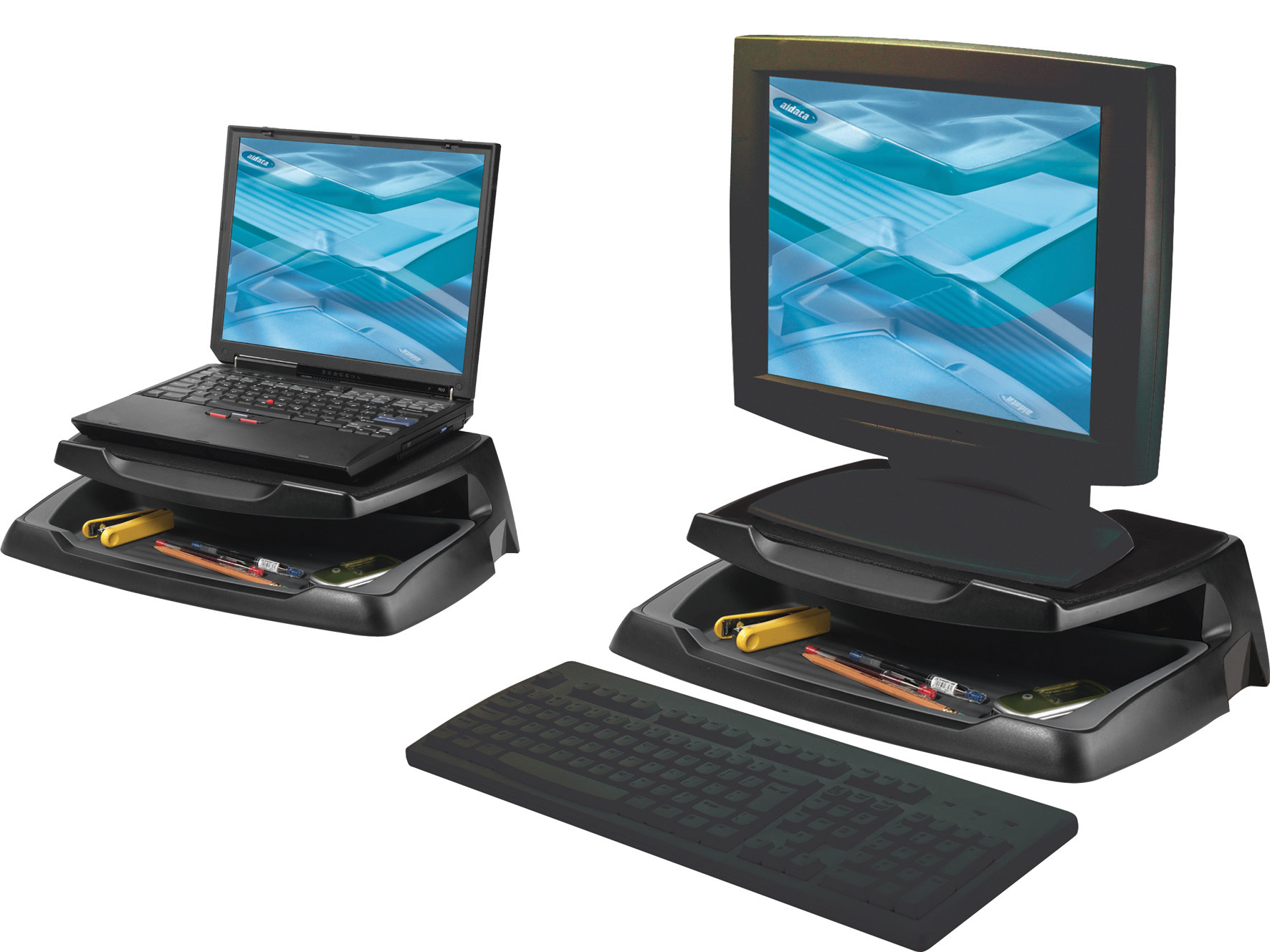 Image of Q-CONNECT KF04553 notebook stand Black