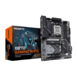 Gigabyte X870 GAMING WIFI6 AMD AM5 Socket Motherboard, ATX, 4x DDR5 Slots, 3x M.2 Sockets, 3x USB-C Port, Fitted I/O Shield, 2.5GbE LAN, Wi-Fi 6, 1x HDMI Port / 2x USB-C (USB4)