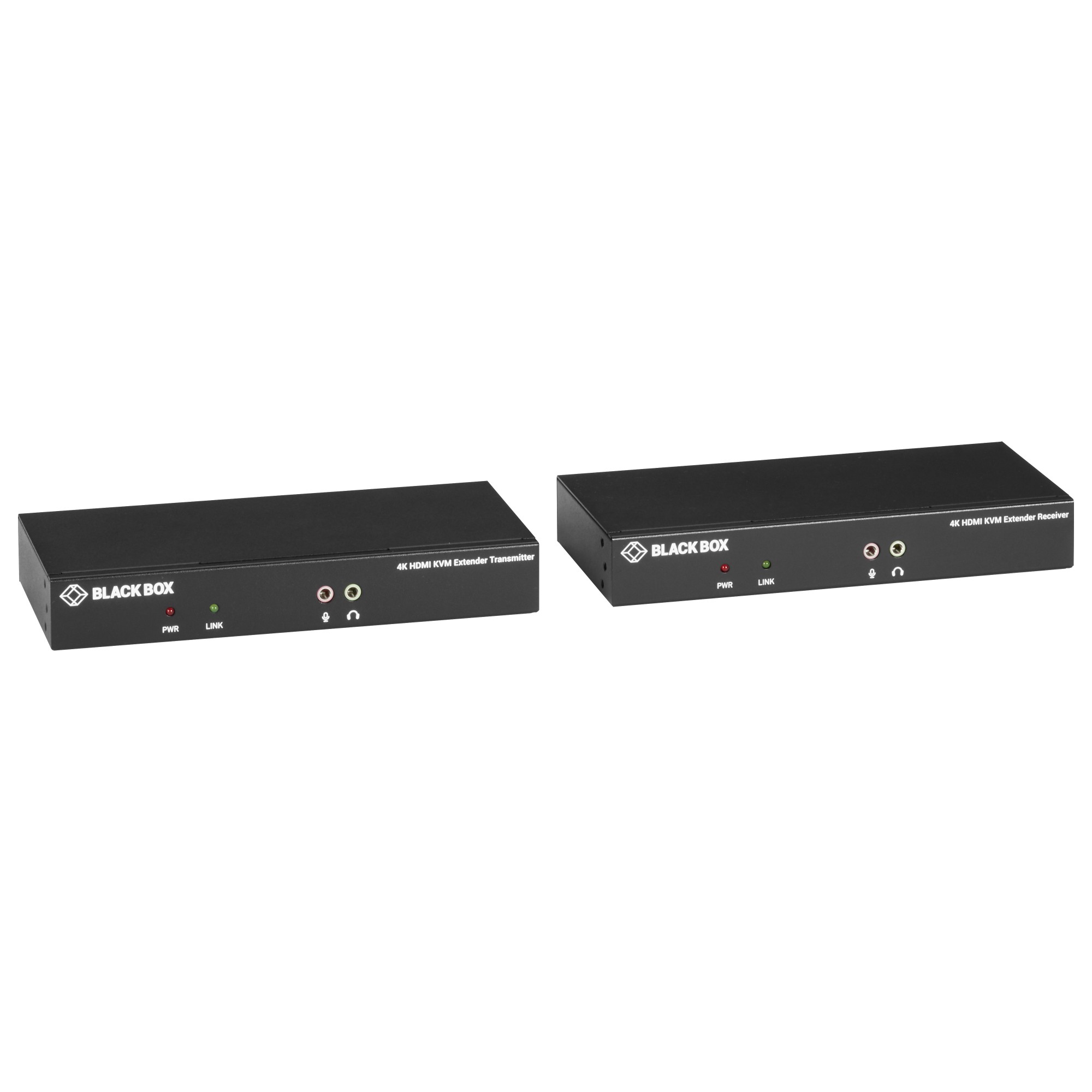 KVXLCH-100 BLACK BOX KVM EXT CATX 4K SH HDMI USB2 SER AUD VID