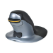 Posturite The Penguin 3-in-1 mouse Office Ambidextrous RF Wireless + Bluetooth + USB Type-C 2400 DPI