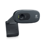 Logitech HD C270 webcam 3 MP 1280 x 720 Pixels USB 2.0 Zwart, Grijs