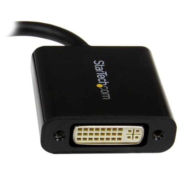 StarTech.com Mini DisplayPort to DVI Video Adapter Converter - Black Mini DP to DVI - 1920x1200