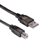 Cablenet 10m USB 2.0 Type A Male - Type B Male Active Black Repeater Cable