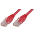 Microconnect UTP6002R networking cable Red 0.2 m Cat6 U/UTP (UTP)